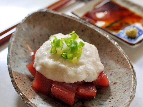 まぐろの山かけ